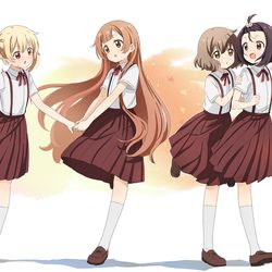 This is a pixiv picture whose title is 2024_01_25 大室家(ゆるゆり).