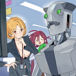 This is a pixiv picture whose title is The birth of Bucho-bot, #2.
