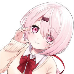 This is a pixiv picture whose title is ほっぺハート椎名さん.