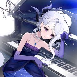 This is a pixiv picture whose title is ドレスヒナ.