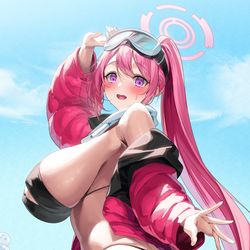 This is a pixiv picture whose title is エイミ　水着！.