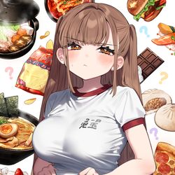 This is a pixiv picture whose title is 正月太りの原因は…….