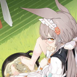 This is a pixiv picture whose title is 明日方舟 温米.