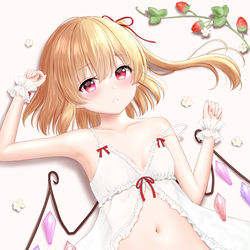 This is a pixiv picture whose title is ベビードールフランちゃん🍓.