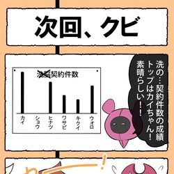 This is a pixiv picture whose title is ［ポケモン四コマ］次回、クビ.