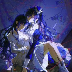 This is a pixiv picture whose title is まふゆ誕生日おめてどう.