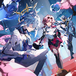 This is a pixiv picture whose title is Into Penacony 🫧.