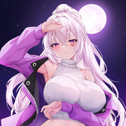 This is a pixiv picture whose title is commission.