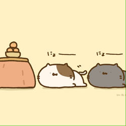 This is a pixiv picture whose title is ねこホイホイ.