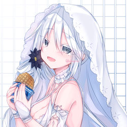 This is a pixiv picture whose title is ワッフルって原稿用紙に似てますね！.