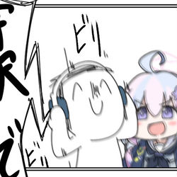 This is a pixiv picture whose title is 宇沢レイサASMR.