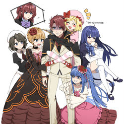 This is a pixiv picture whose title is umineko.