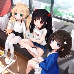 This is a pixiv picture whose title is Lulla and friends.