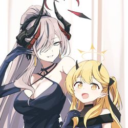 This is a pixiv picture whose title is ぱんでも.