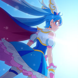 This is a pixiv picture whose title is 私たちの世界.