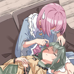 This is a pixiv picture whose title is こいし、目を開きなさい.