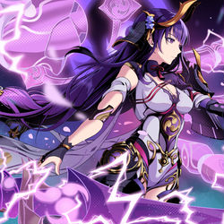 This is a pixiv picture whose title is 禍津御建鳴神命.