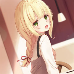 This is a pixiv picture whose title is リビングで.