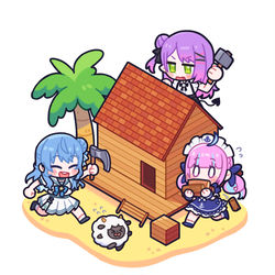 This is a pixiv picture whose title is すたてんパるわ.