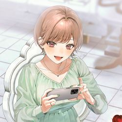 This is a pixiv picture whose title is 🫖.