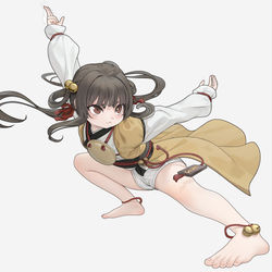 This is a pixiv picture whose title is Ha！！.
