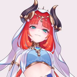 This is a pixiv picture whose title is 【原神】ニィロウ.