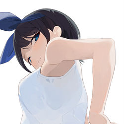 This is a pixiv picture whose title is 更科瑠夏.