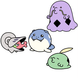 This is a pixiv picture whose title is ω→ε→ω.