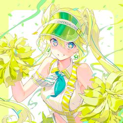 This is a pixiv picture whose title is 💛ACTIVE LEMON CHEERGIRL💛.