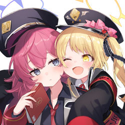 This is a pixiv picture whose title is イロハ＆イブキ.