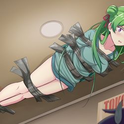 This is a pixiv picture whose title is Mongfa in difficult situation.