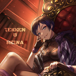 This is a pixiv picture whose title is Tekken8 - Reina.