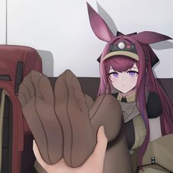 This is a pixiv picture whose title is 博士，你喜欢就给你吧.