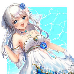 This is a pixiv picture whose title is skebご依頼イラスト.
