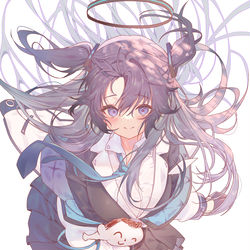 This is a pixiv picture whose title is Hayase Yuuka.