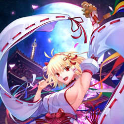 This is a pixiv picture whose title is 巫女アルク.