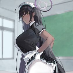 This is a pixiv picture whose title is 角楯カリン.