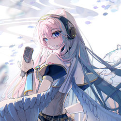 This is a pixiv picture whose title is ルカ誕15周年.