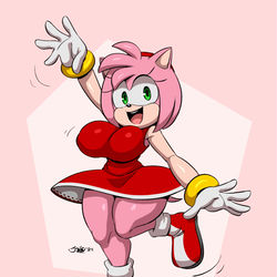 This is a pixiv picture whose title is Amy Redraw.