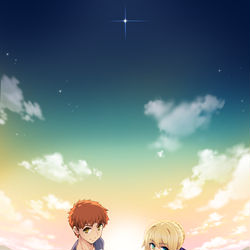 This is a pixiv picture whose title is Fate/stay night 20周年おめでとうございますッ。.