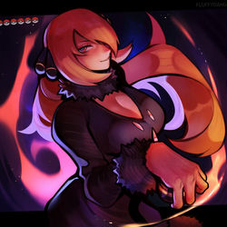 This is a pixiv picture whose title is You are challenged by Cynthia!.