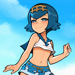 This is a pixiv picture whose title is lana.