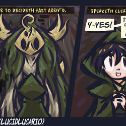 This is a pixiv picture whose title is It's In Your Nature (Druid TG).