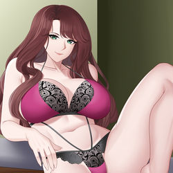 This is a pixiv picture whose title is Dorothea (FE3H).