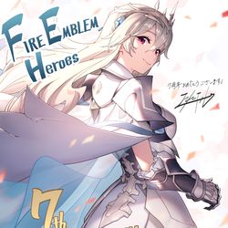This is a pixiv picture whose title is 【FEH】7周年記念.