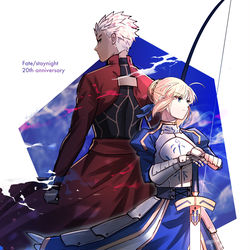 This is a pixiv picture whose title is SN20周年おめでとうございます.