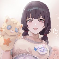 This is a pixiv picture whose title is 冬優子.