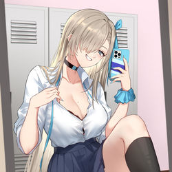 This is a pixiv picture whose title is Asuna.