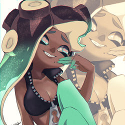 This is a pixiv picture whose title is イイダ -Marina-.