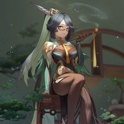This is a pixiv picture whose title is 闲云.
